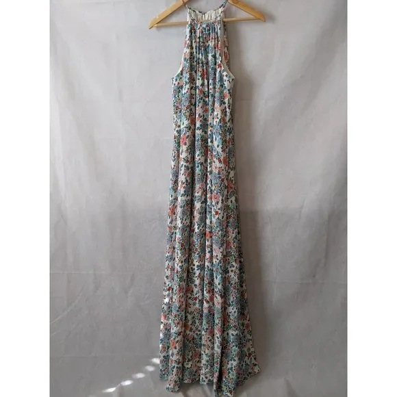 David Bridal | Dresses | Davids Bridal Multicolor Floral Print Halter Style Maxi Summer Dress Size 4 | Poshmark David Bridal | Dresses | Davids Bridal Multicolor Floral Print Halter Style Maxi Summer Dress Size 4 | Poshmark
